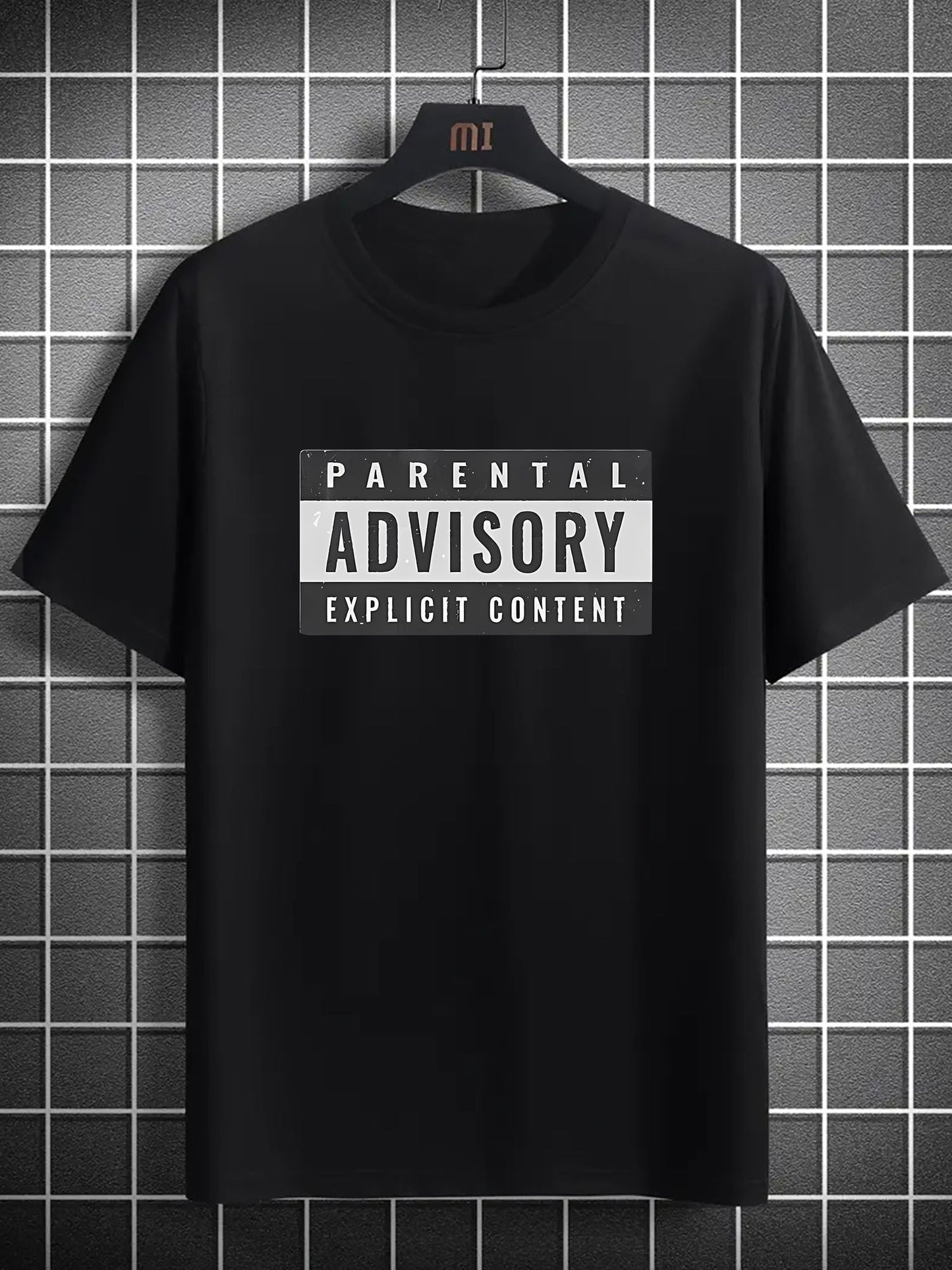 Men's "Parental Advisory" Graphic Tee