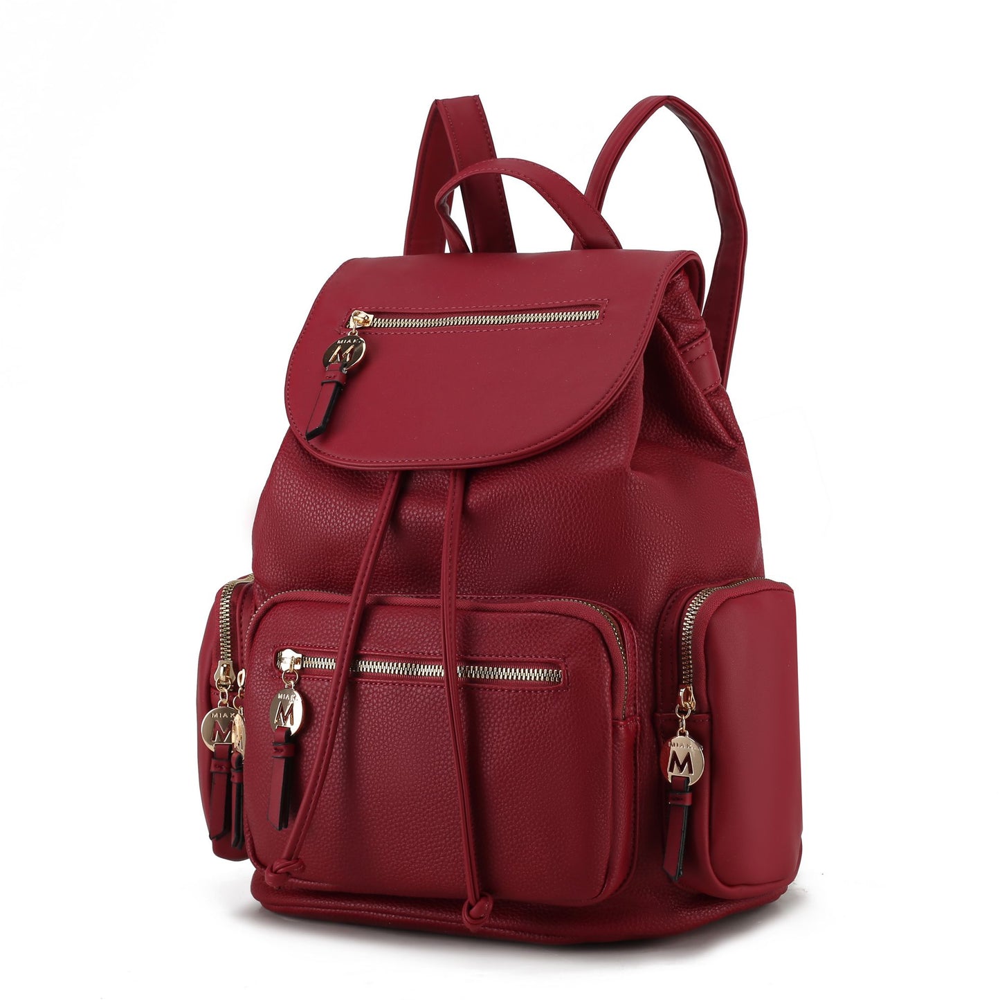 MKF Collection Ivanna Oversize Vegan-Leather Backpack Purse