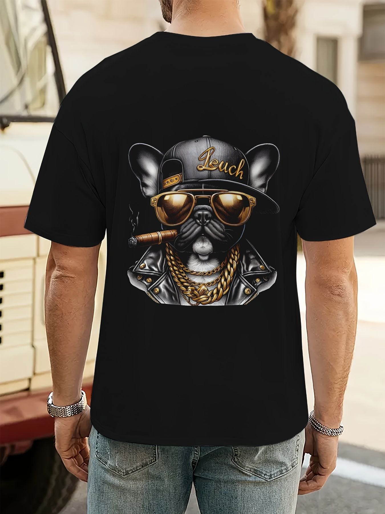 Men's "Hip-Hop Dawg" Graphic Tee