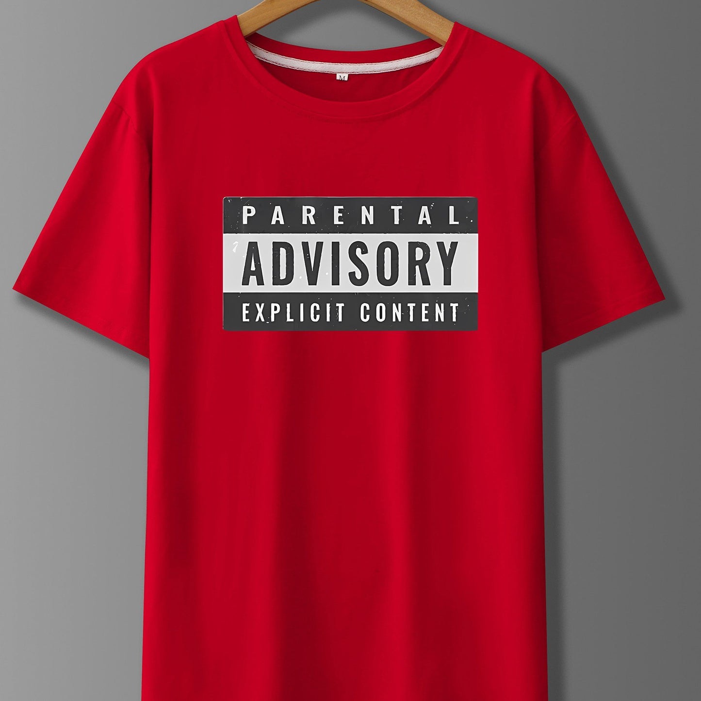 Men's "Parental Advisory" Graphic Tee