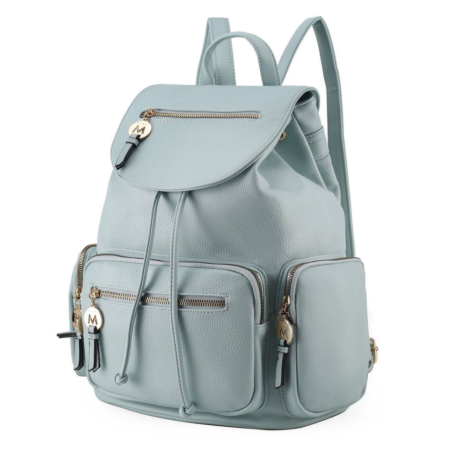 MKF Collection Ivanna Oversize Vegan-Leather Backpack Purse