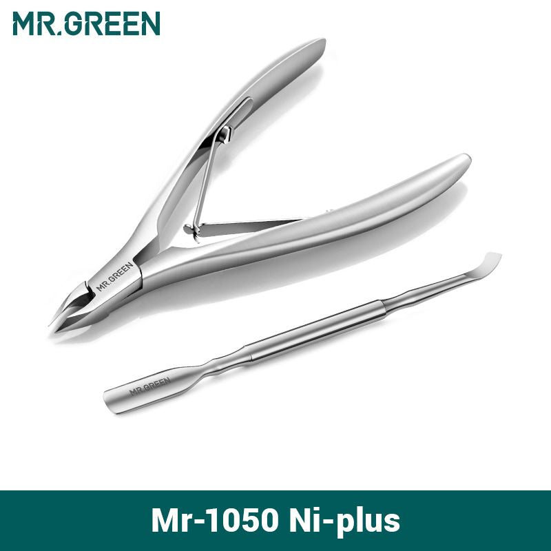 Stainless Steel Cuticle Clipper & Pusher - Kit
