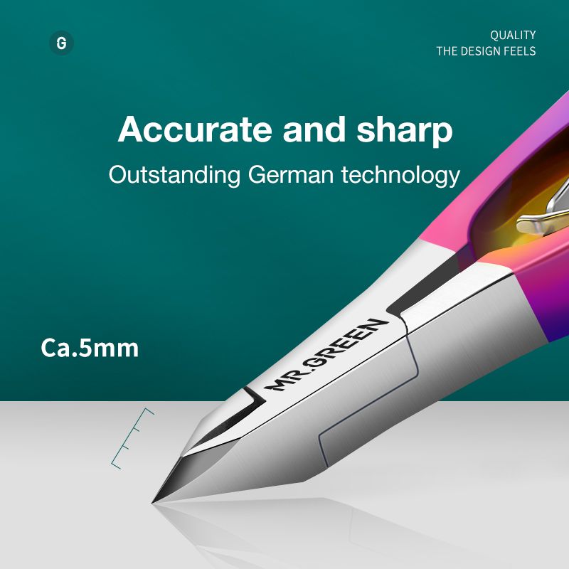 Stainless Steel Cuticle Clipper & Pusher - Kit