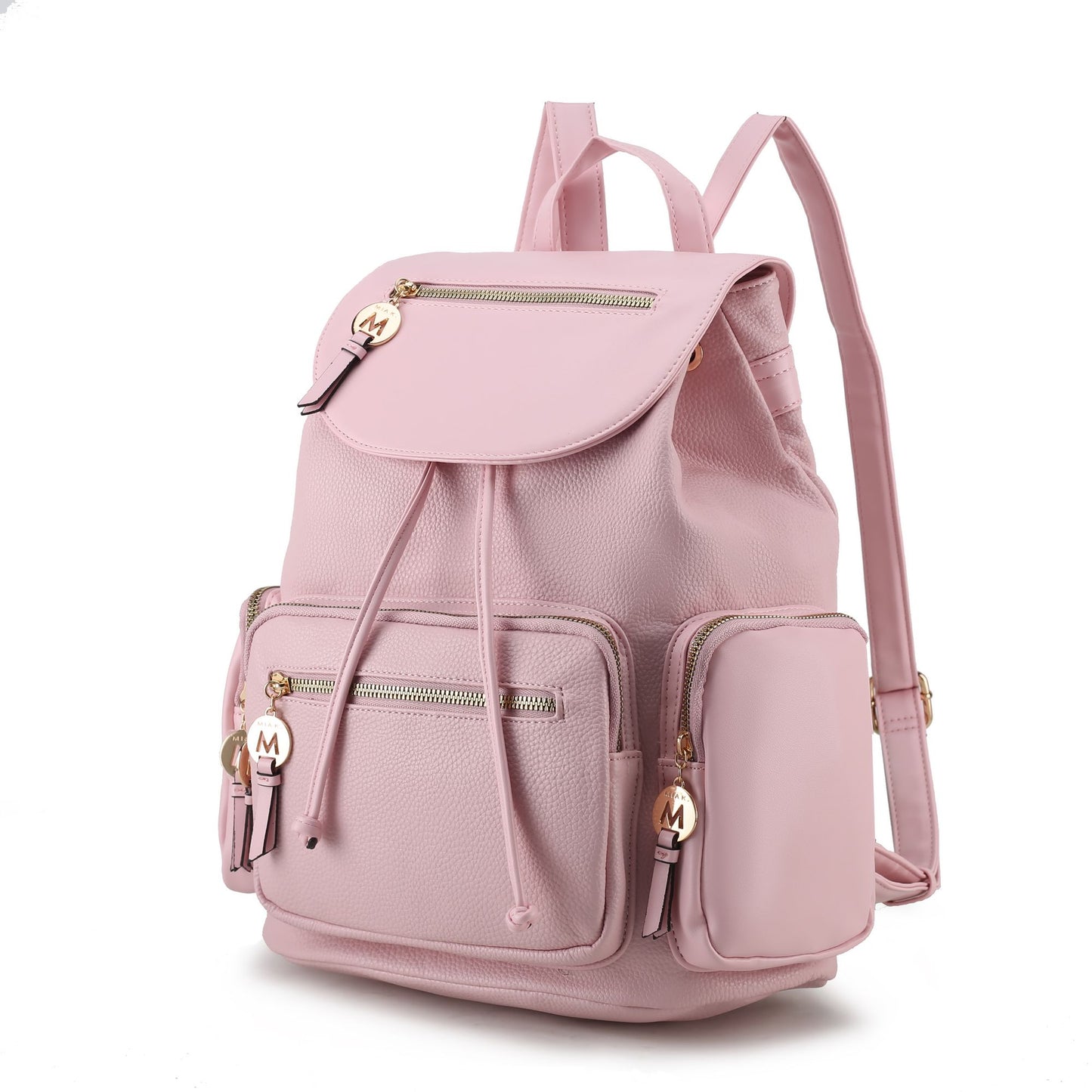 MKF Collection Ivanna Oversize Vegan-Leather Backpack Purse