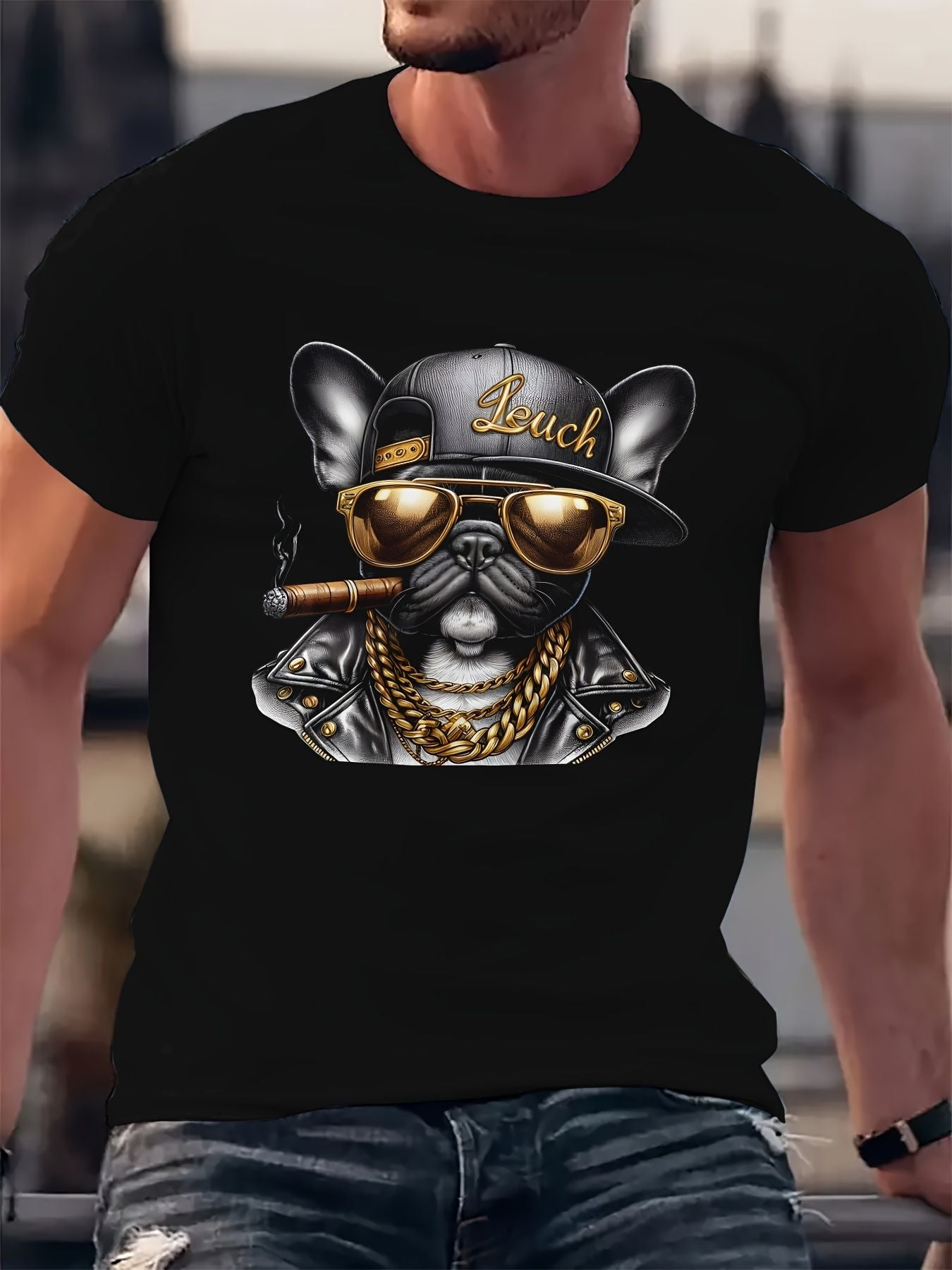 Men's "Hip-Hop Dawg" Graphic Tee
