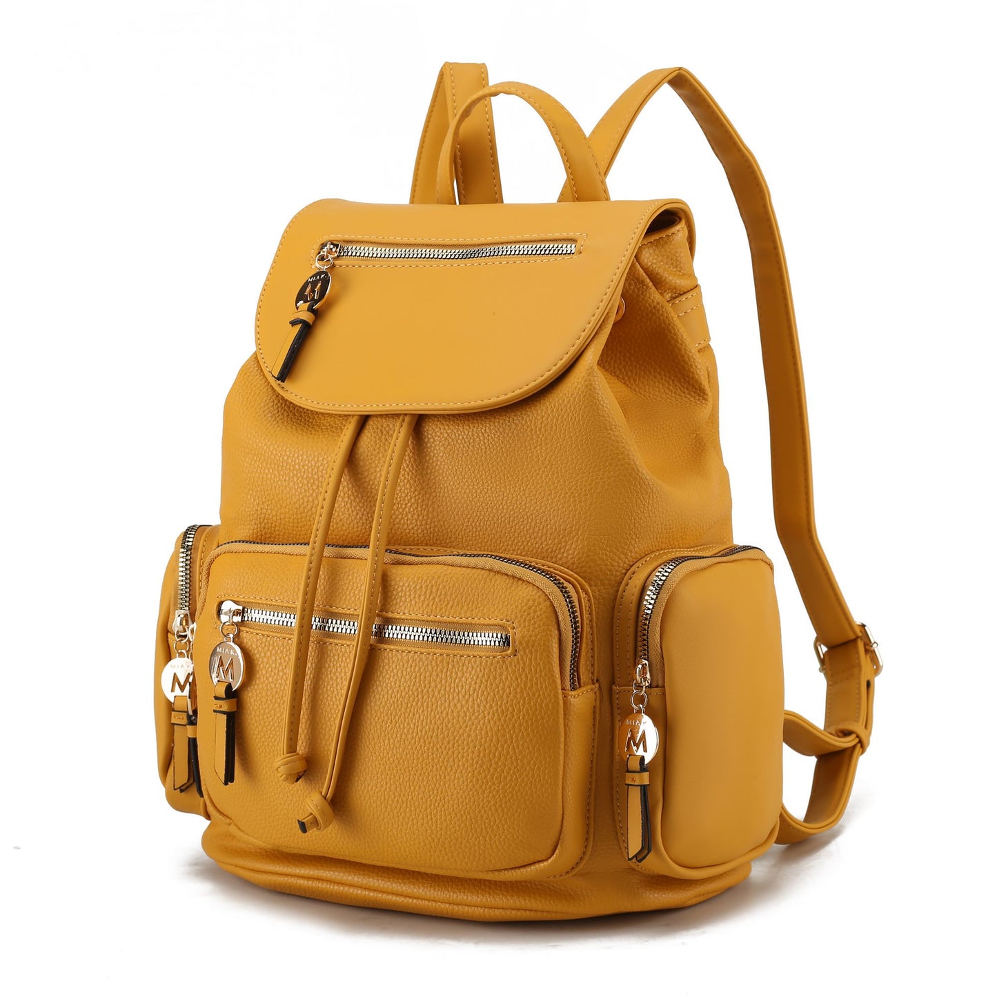 MKF Collection Ivanna Oversize Vegan-Leather Backpack Purse