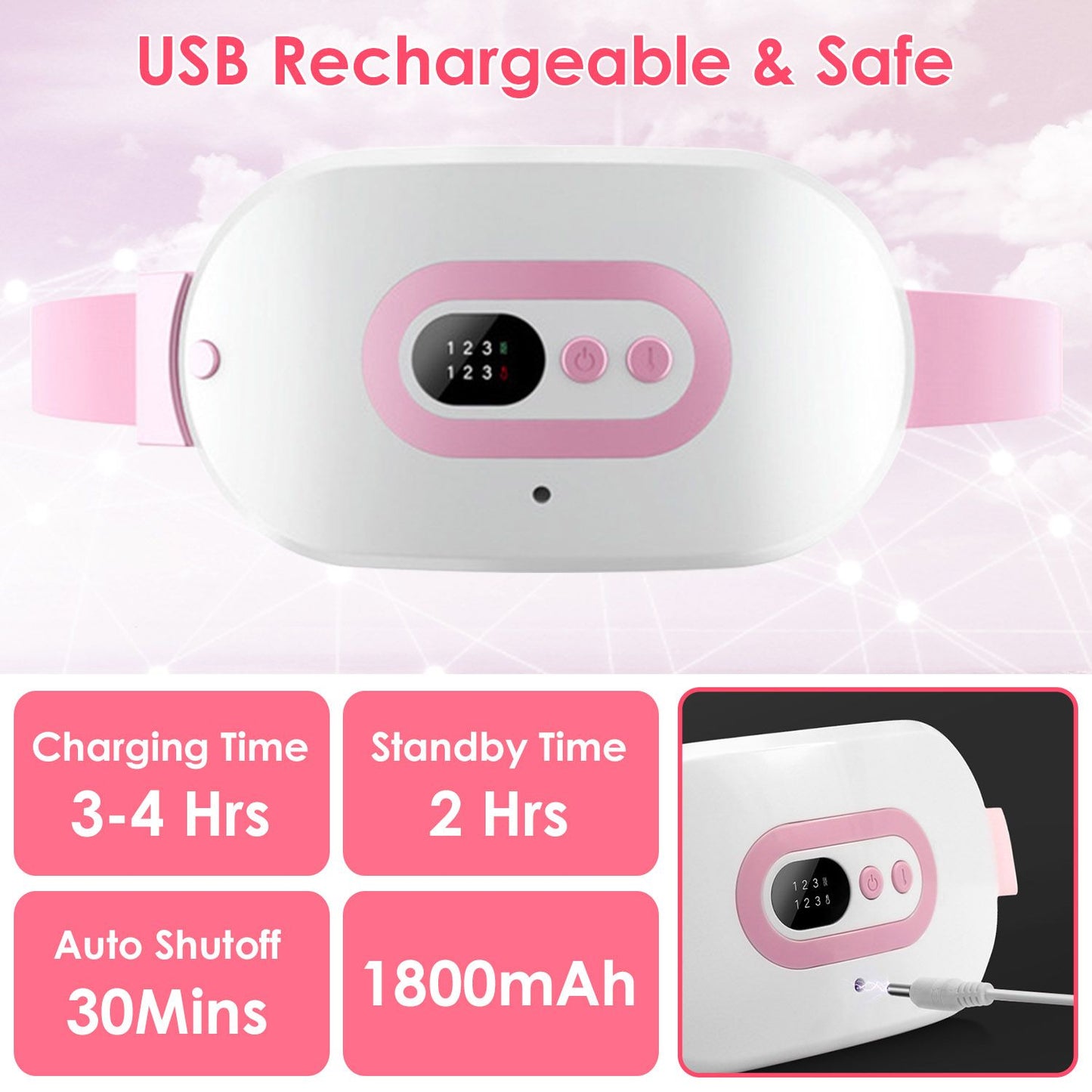Portable Menstrual Heating Pad