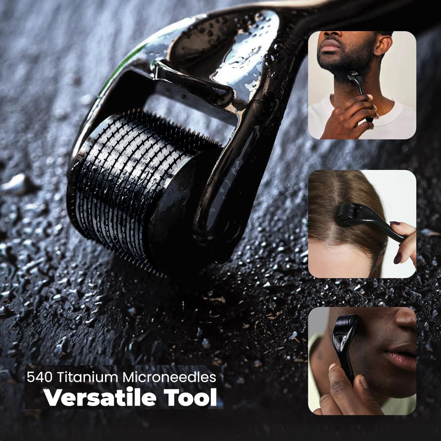 540 Microneedle Hair Growth Improving Derma-roller