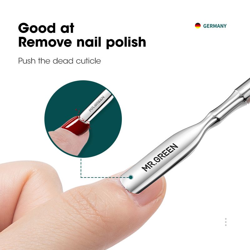 Stainless Steel Cuticle Pusher Tool