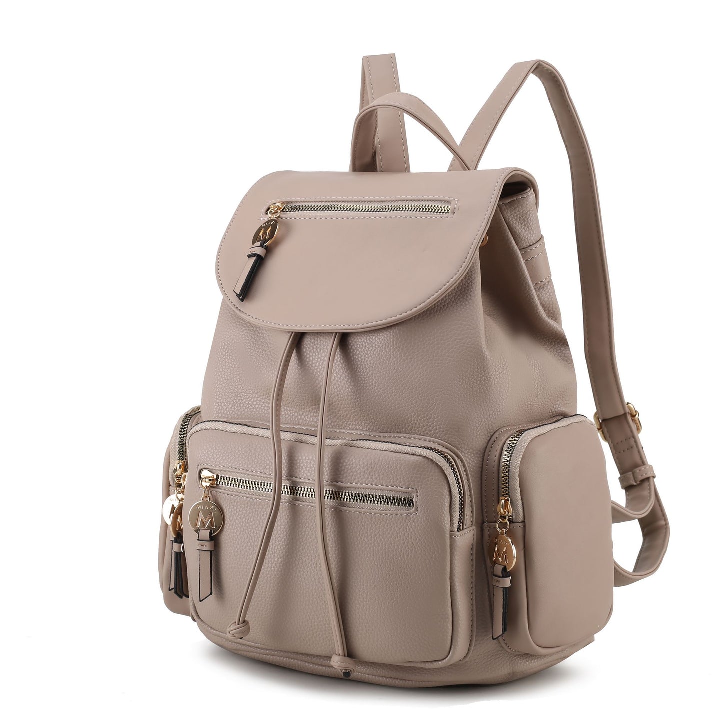 MKF Collection Ivanna Oversize Vegan-Leather Backpack Purse