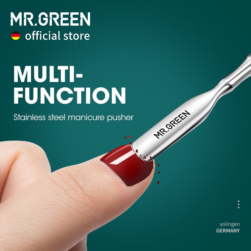 Stainless Steel Cuticle Pusher Tool
