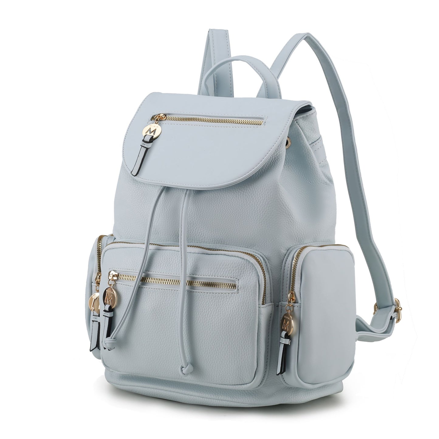 MKF Collection Ivanna Oversize Vegan-Leather Backpack Purse