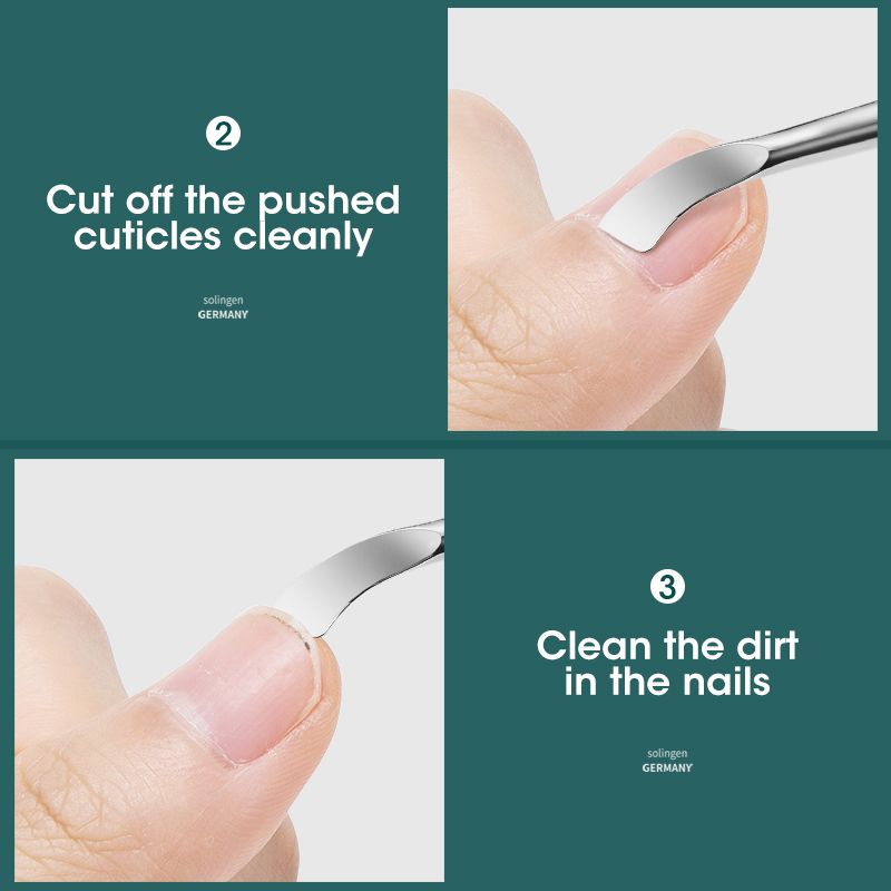 Stainless Steel Cuticle Pusher Tool