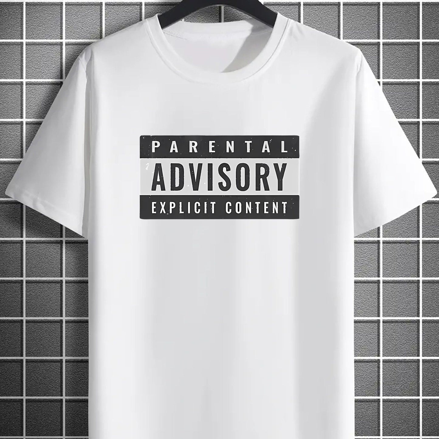 Men's "Parental Advisory" Graphic Tee