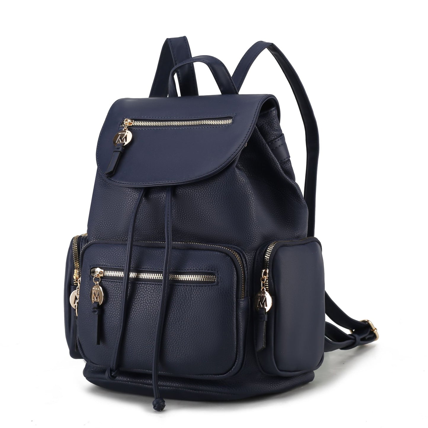 MKF Collection Ivanna Oversize Vegan-Leather Backpack Purse