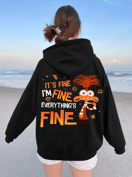 Women's "Anxiety" Graphic Hoodie